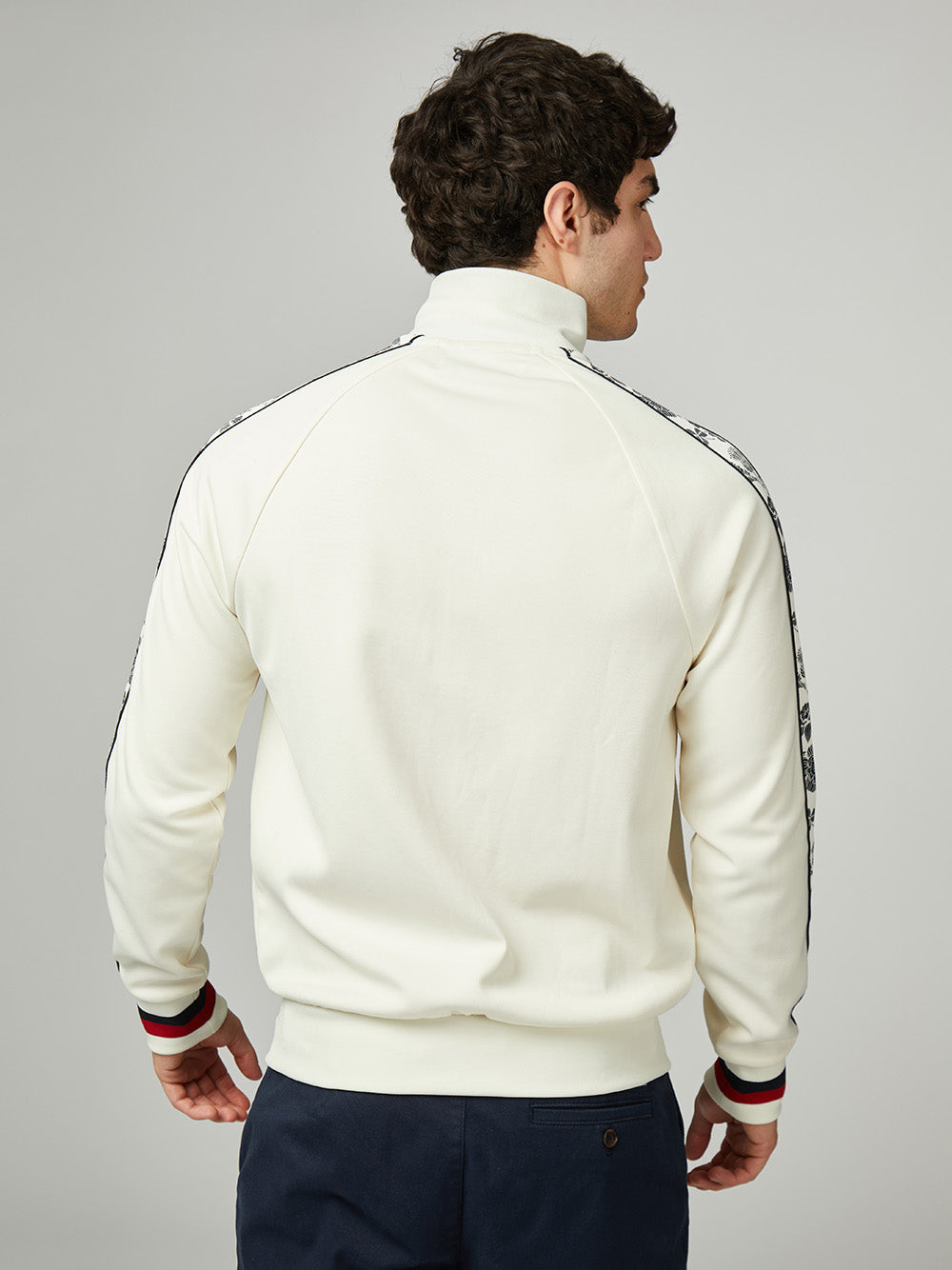 Vestes Ben Sherman Team GB Taped Track Top Blanche | BNX-48732092